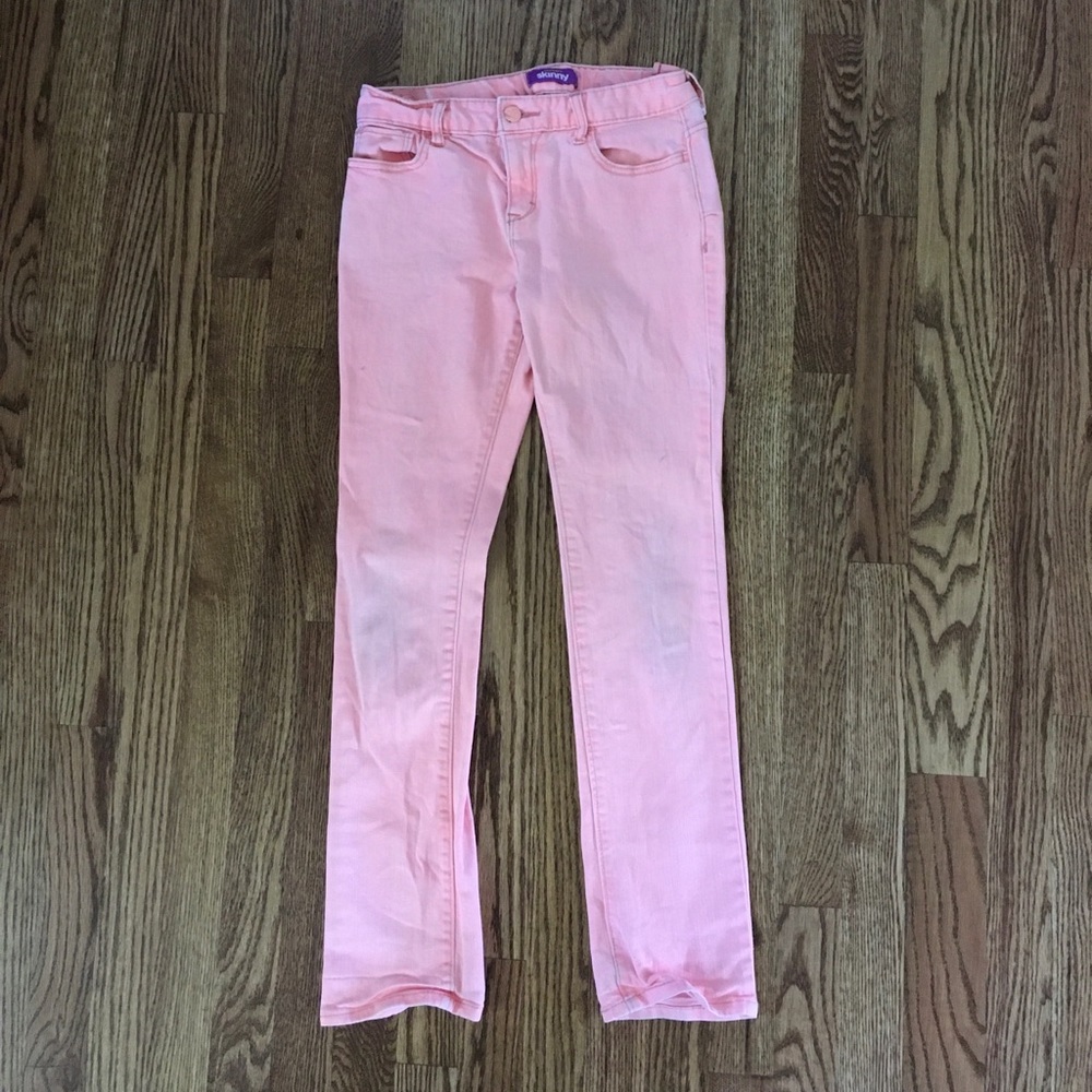 Old Navy Skinny Pink Wash Jeans SIZE 12